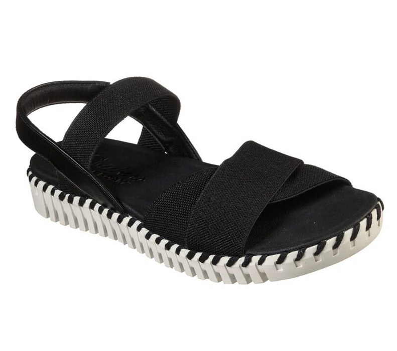 Skechers Dam Svarta Sandaler - Sepulveda - Beach Blvd - Sverige (AFNME-5624)
